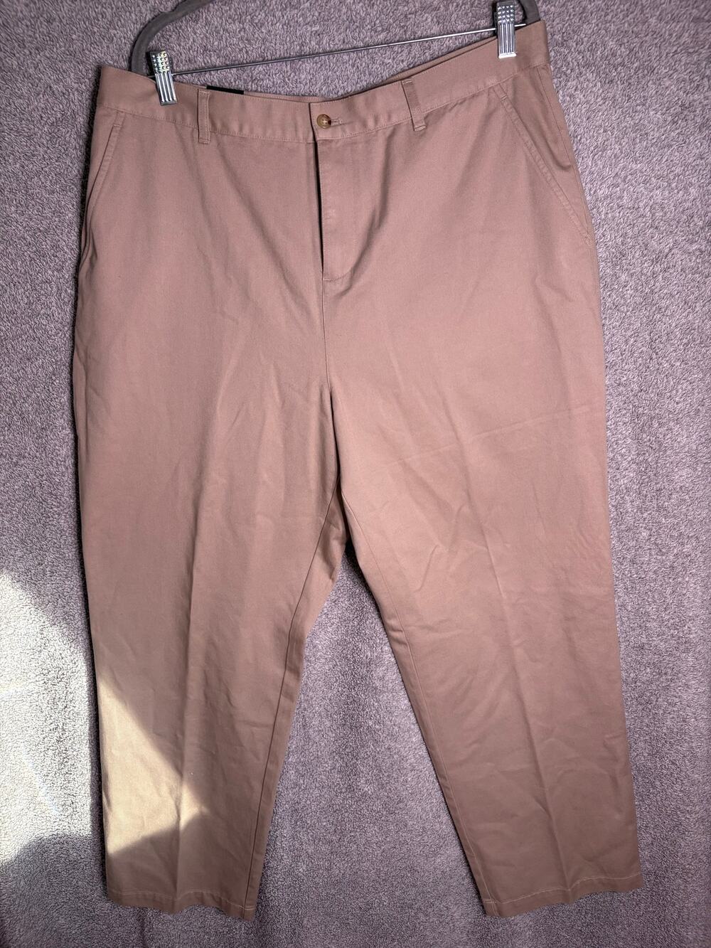 Vintage Lauren Ralph Lauren 16W Khaki Cotton Pants NWT